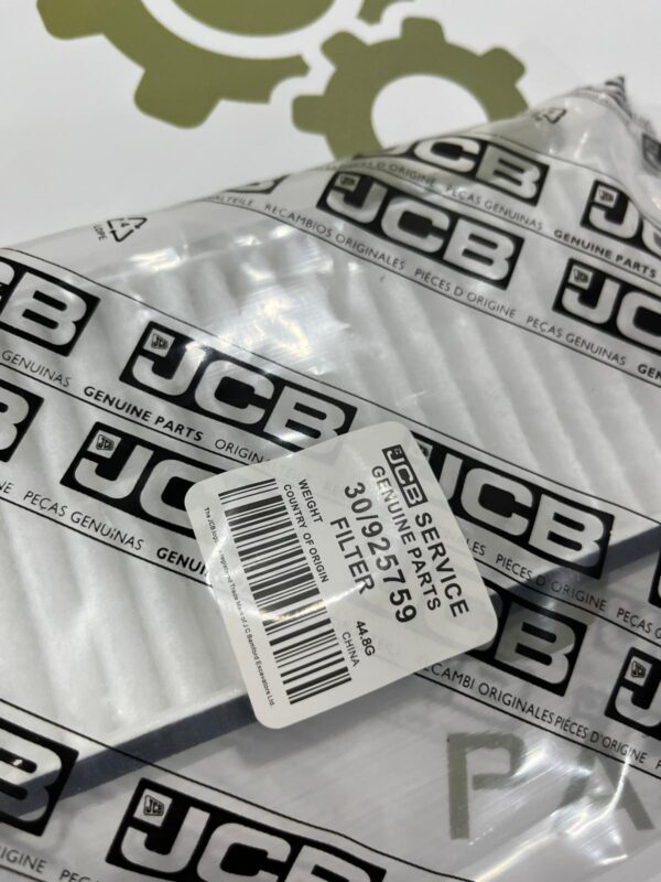 Filtr kabinowy - JCB 30/925759
