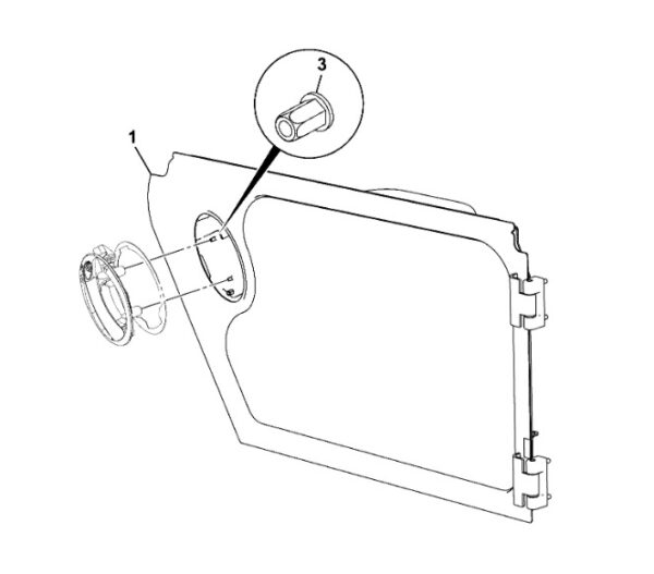 RAMKA DOLNA DRZWI - JCB
